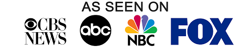 As seen on CBS, ABC, NBC and Fox News